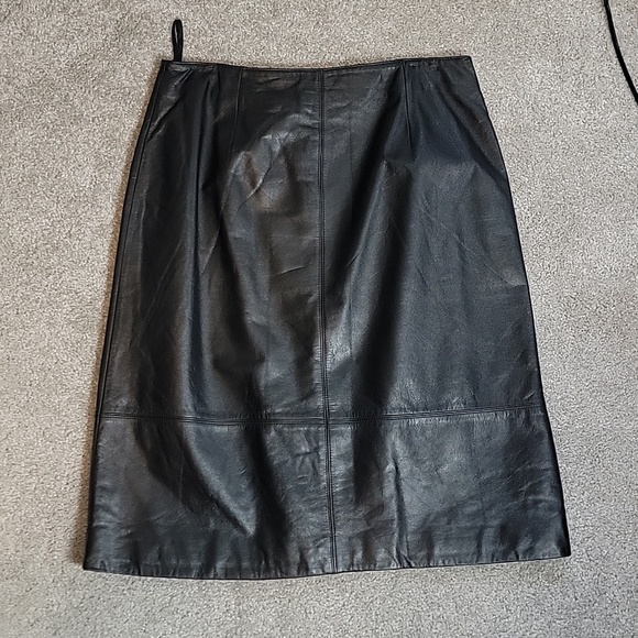 Susan Bristol Dresses & Skirts - Susan Bristol leather pencil skirt